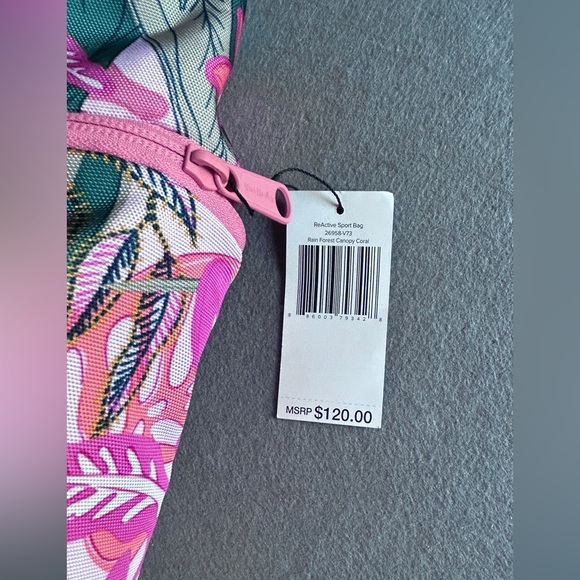 Vera Bradley Pink Floral Women's Backpack - Picture 3 of 15